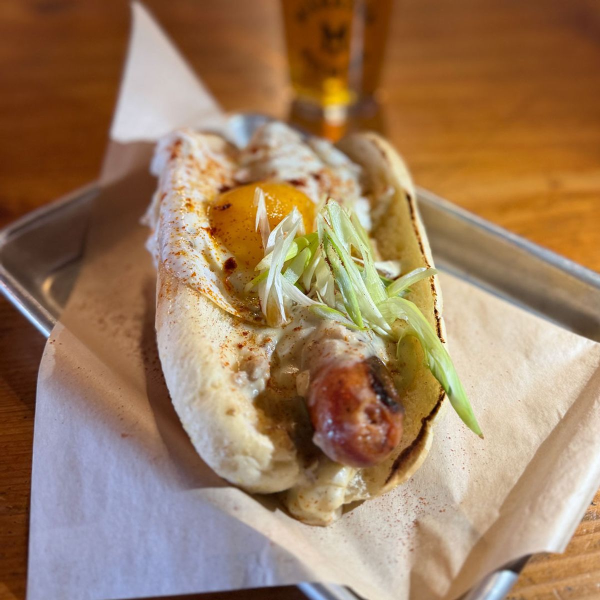 Country Gravy Breakfast Dog @ Migration Brewing Co.