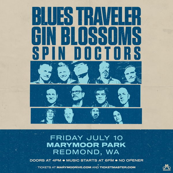 Blues Traveler and Gin Blossoms with Spin Doctors at Marymoor Park