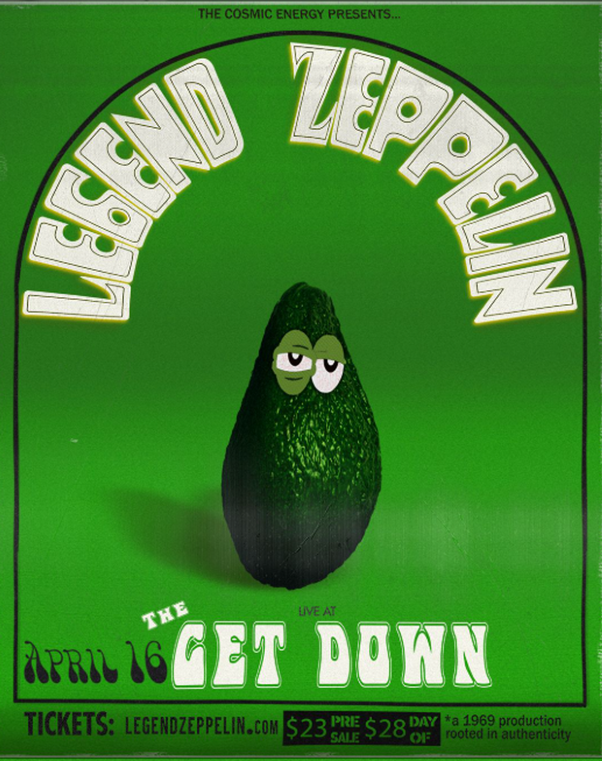 Legend Zeppelin at The Get Down in Portland, OR - Thursday, April