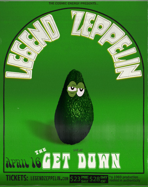 Legend Zeppelin at The Get Down in Portland, OR - Thursday, April