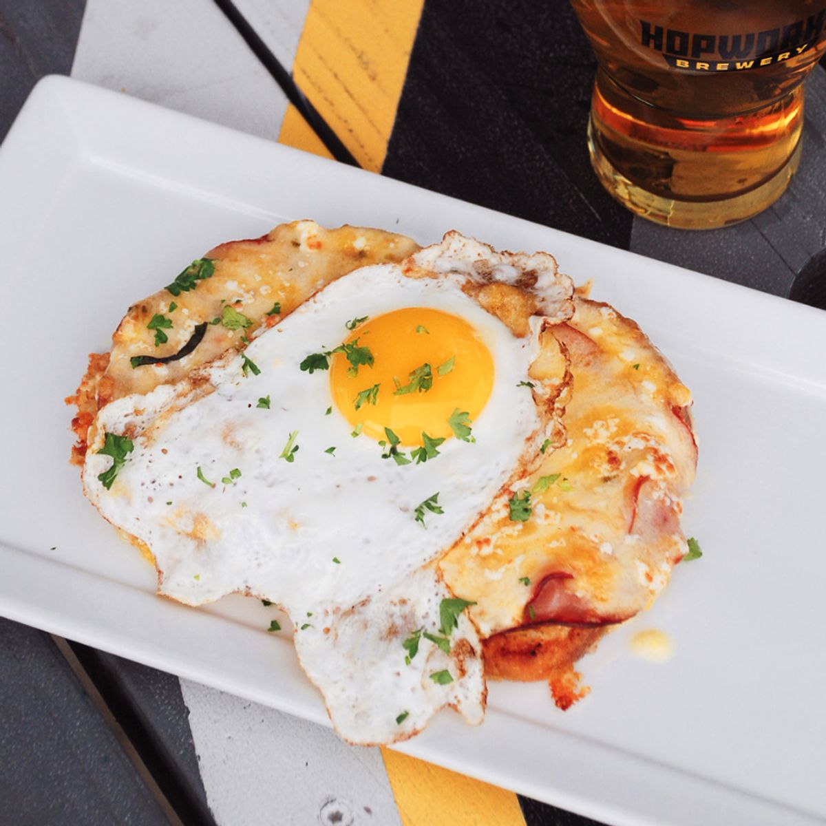 Croque Ma-Damn! @ Hopworks Brewery