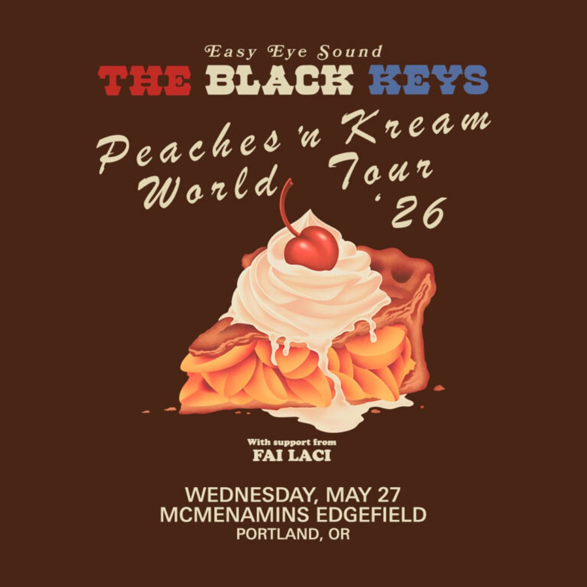 The Black Keys: Peaches 'n Kream at McMenamins Edgefield in