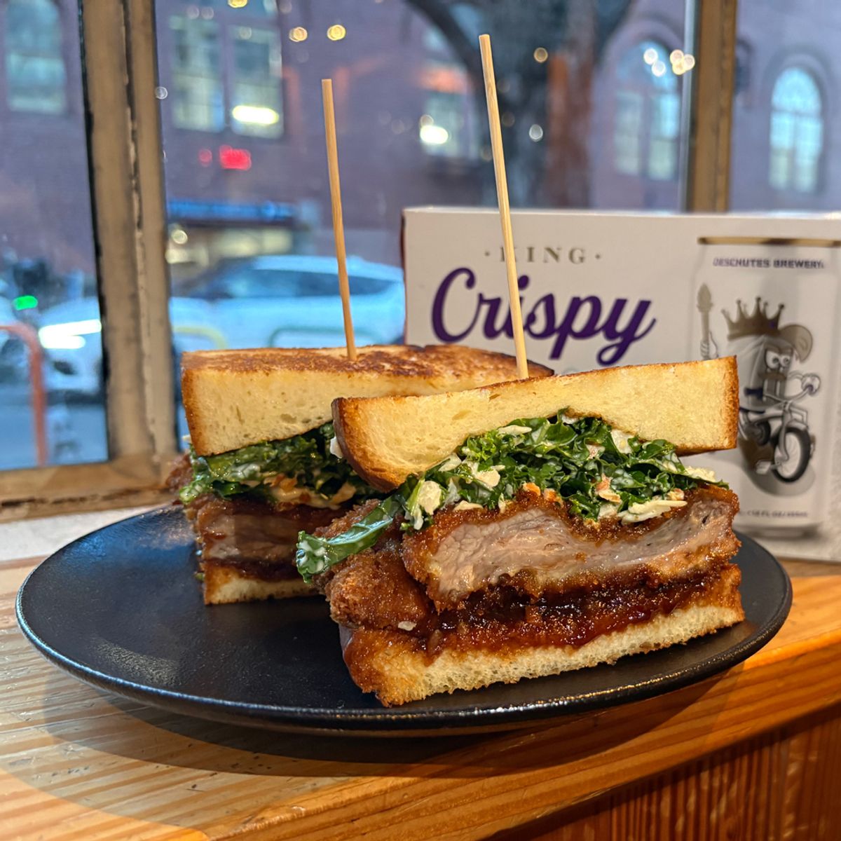 Pork Katsu Sando @ Deschutes Brewery & Public House