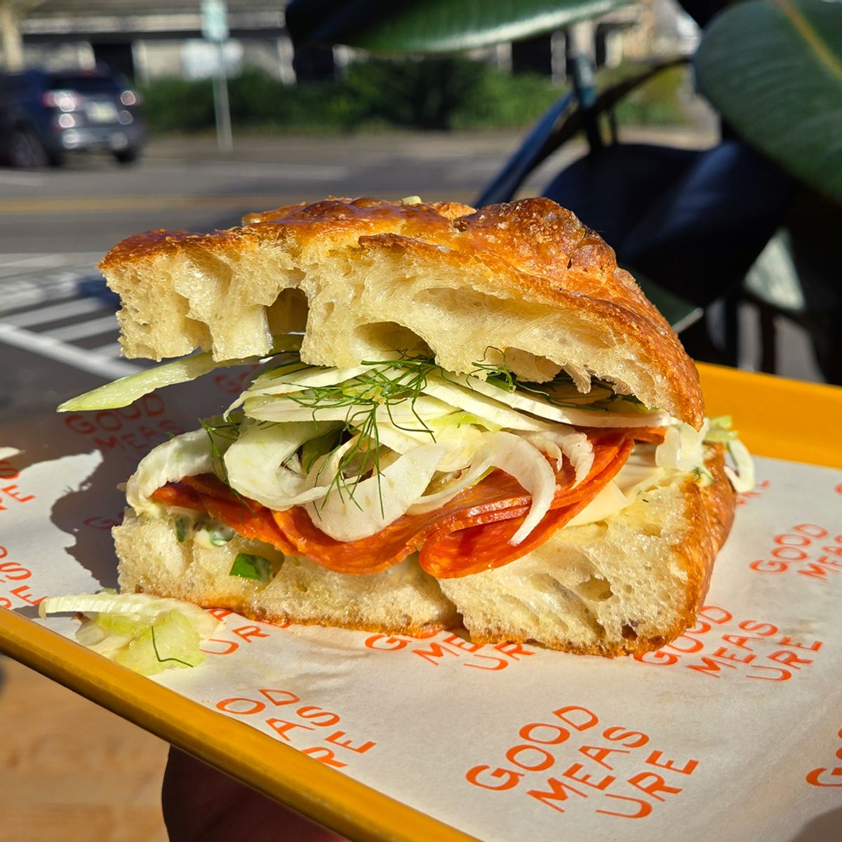 I "ROOT" for Salami! @ Good Measure