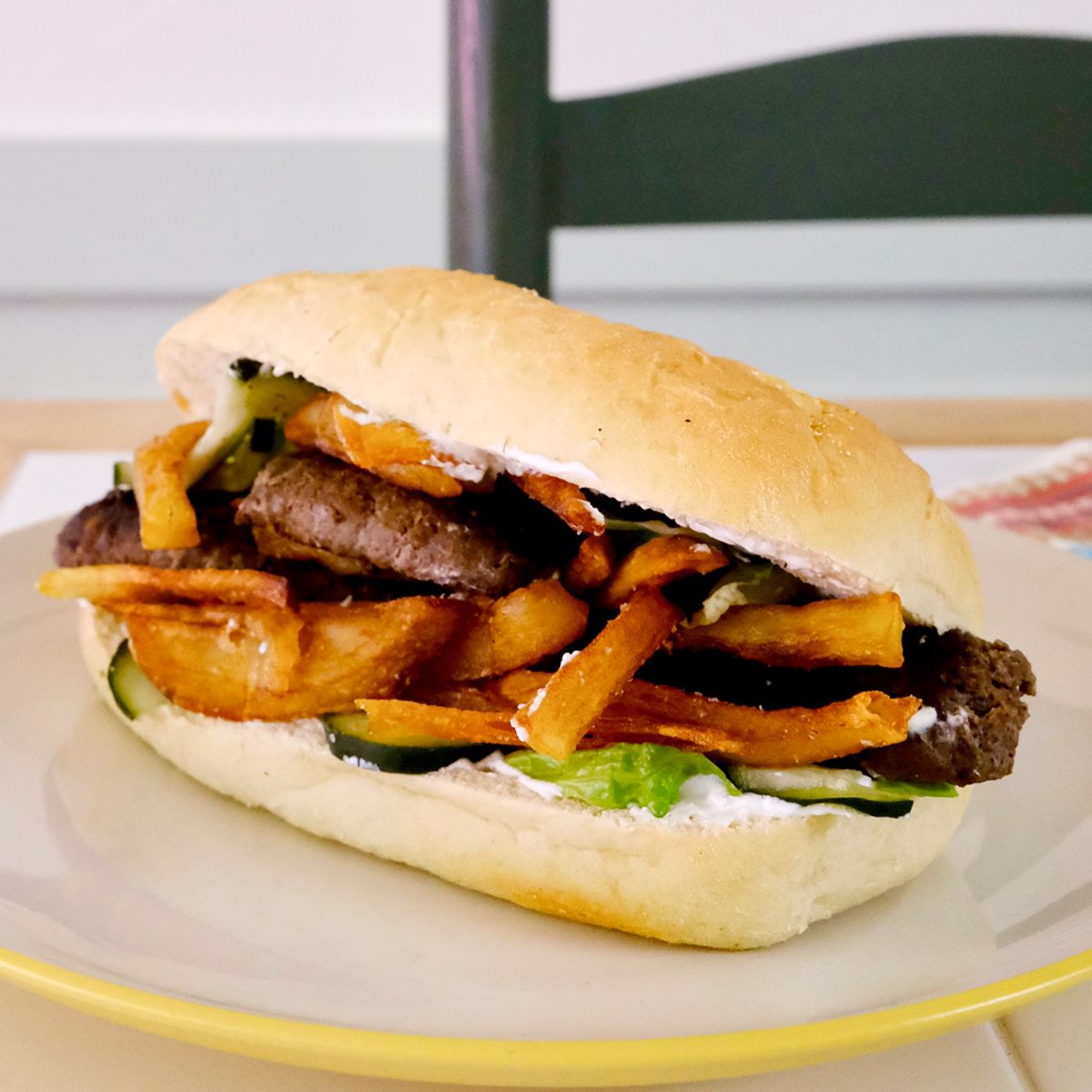 Golden & Garlicky Nakanik Sando @ World Foods