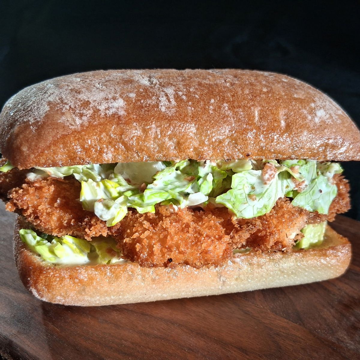 Crispy Chicken Caesar Sandwich @ Flew the Coop