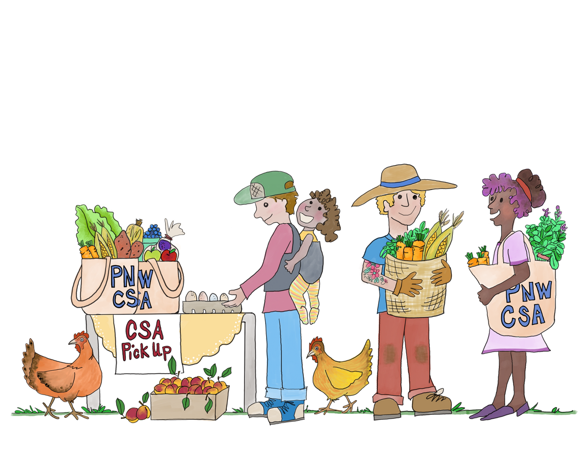 CSA Share Fair at The Redd on Salmon in Portland, Oregon - Sunday ...