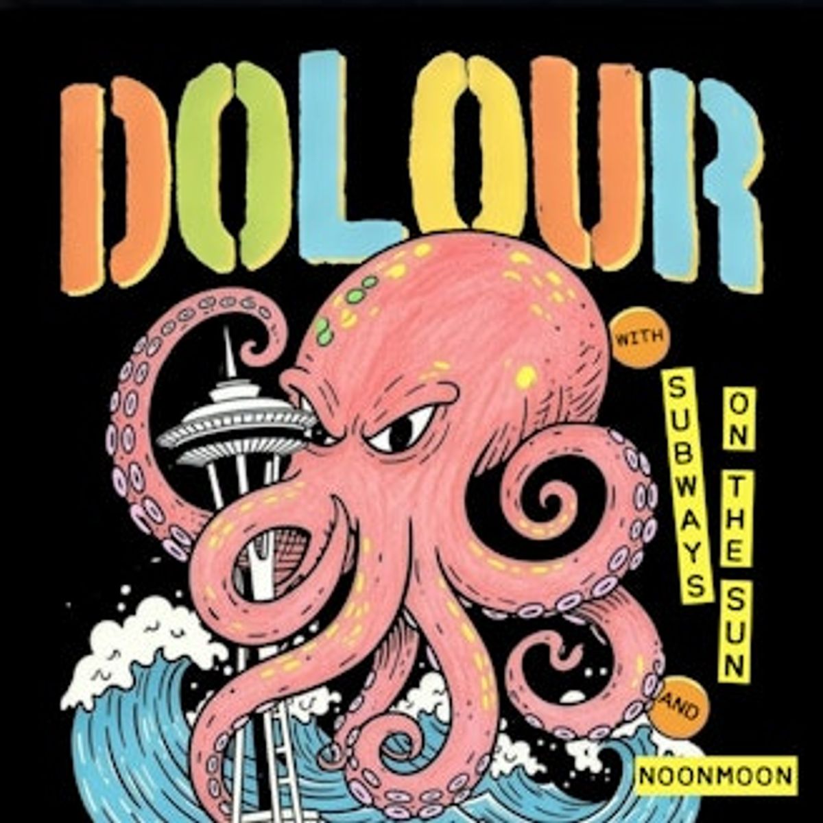Dolour, Subways on the Sun, NOONMOON at Sunset Tavern in Seattle, WA ...