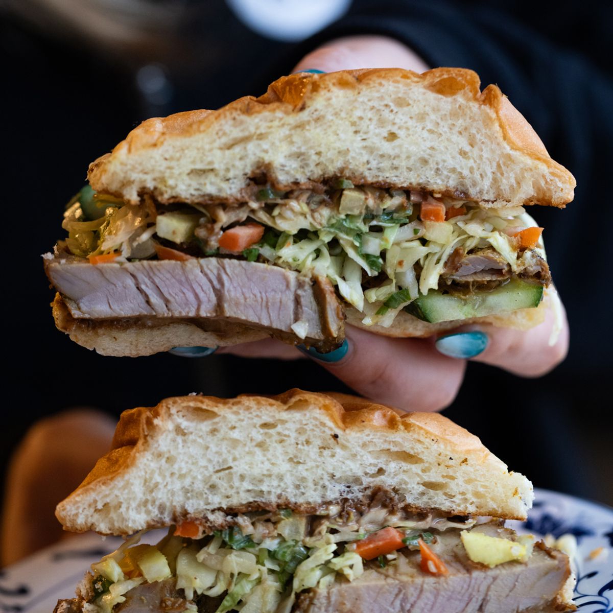 Black Magic Pork Sando @ Boke Bowl
