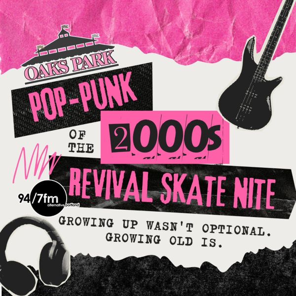 Pop-Punk of the 2000s Revival Skate Nite at Oaks Park Skating Rink