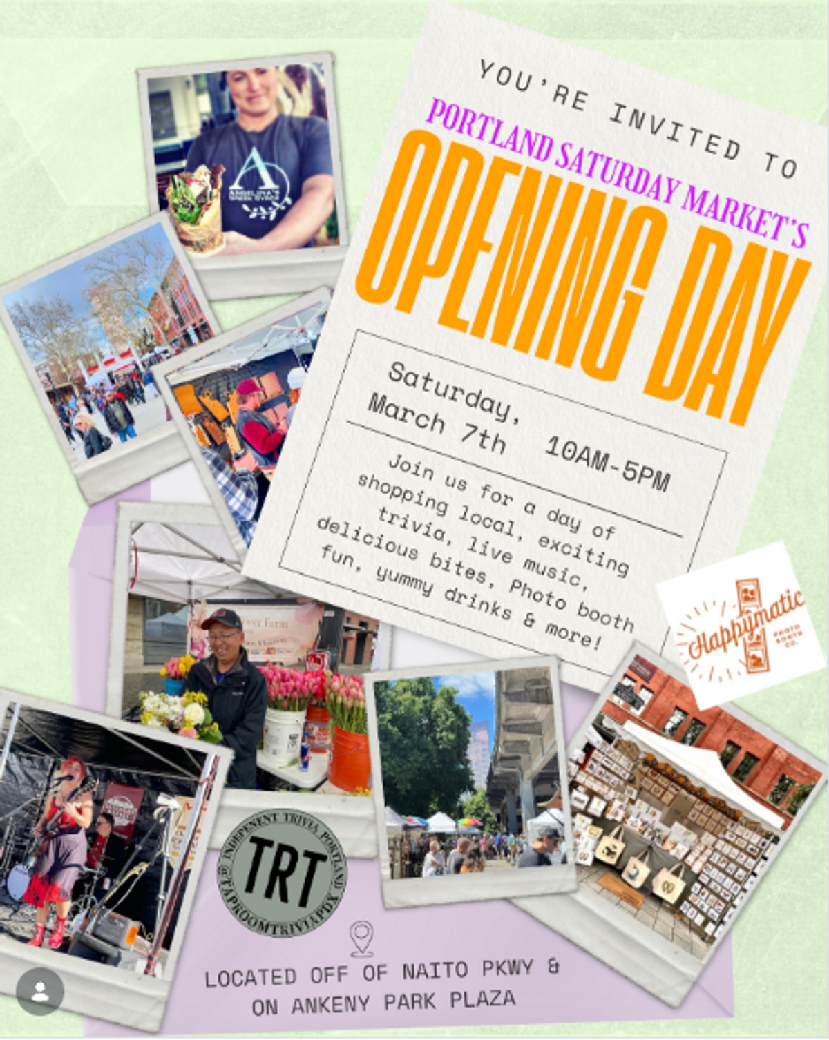 Portland Saturday Market's Opening Day at Portland Saturday Market in ...