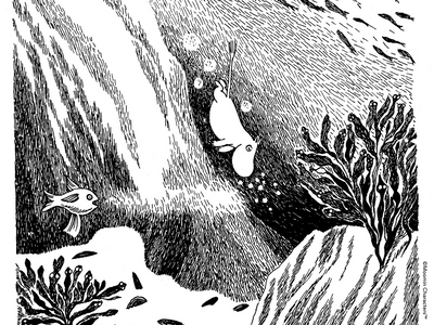 Moomins' Sea Adventures & Tove and the Sea