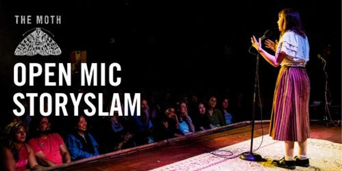The Moth StorySLAM at Bloedel Hall in Seattle, WA - Friday, June 26 ...