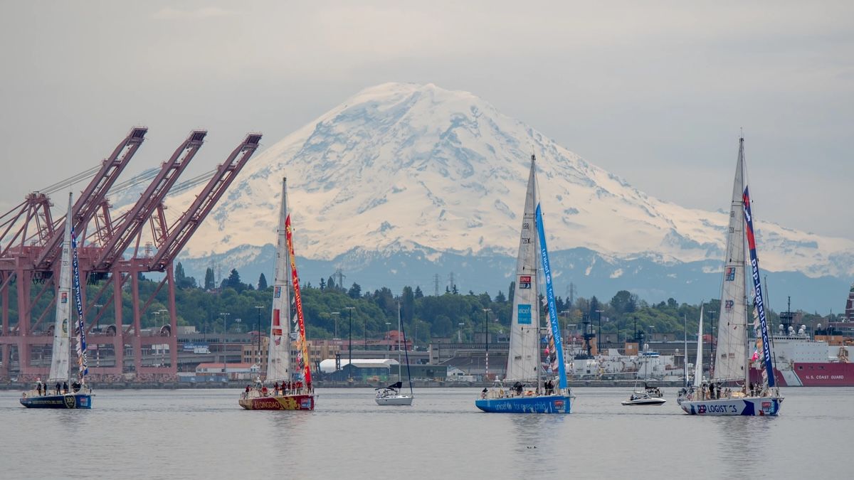 Clipper Round the World Yacht Race Seattle Stopover at Bell Harbor ...