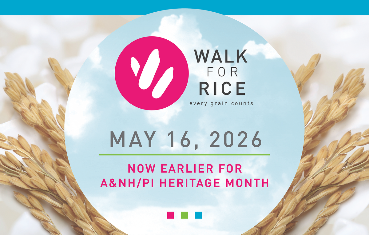 Walk for Rice 2026 at Seward Park in Seattle, WA - Saturday, May 16 ...