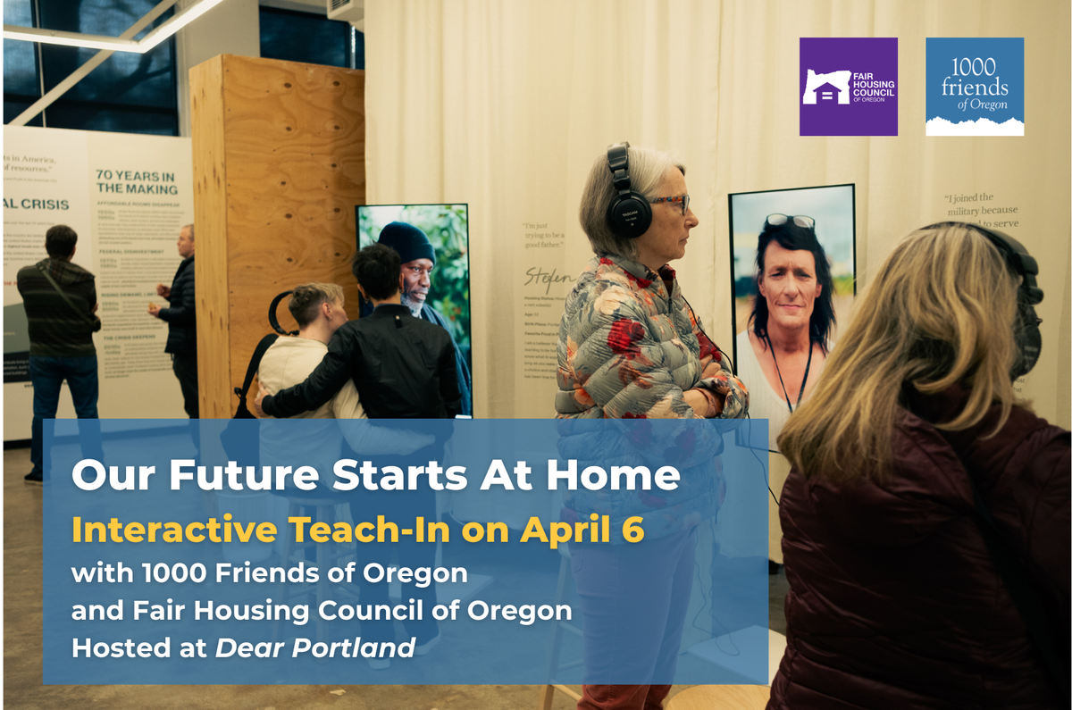 Our Future Starts At Home at Stelo in Portland, OR - Monday, April 6 ...
