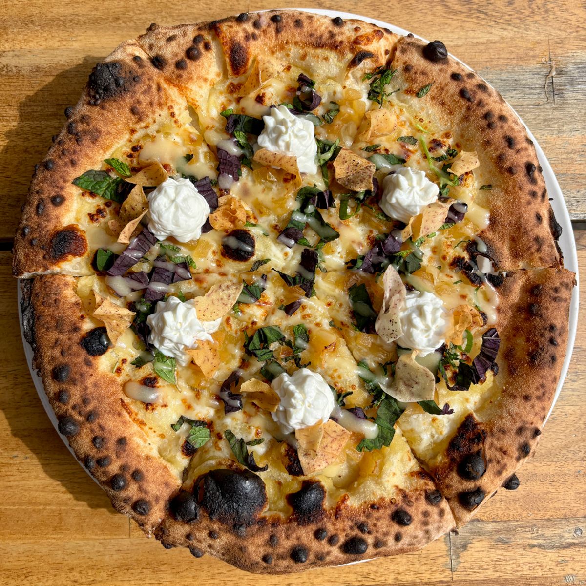 Miso Apple Pizza @ Hapa Pizza