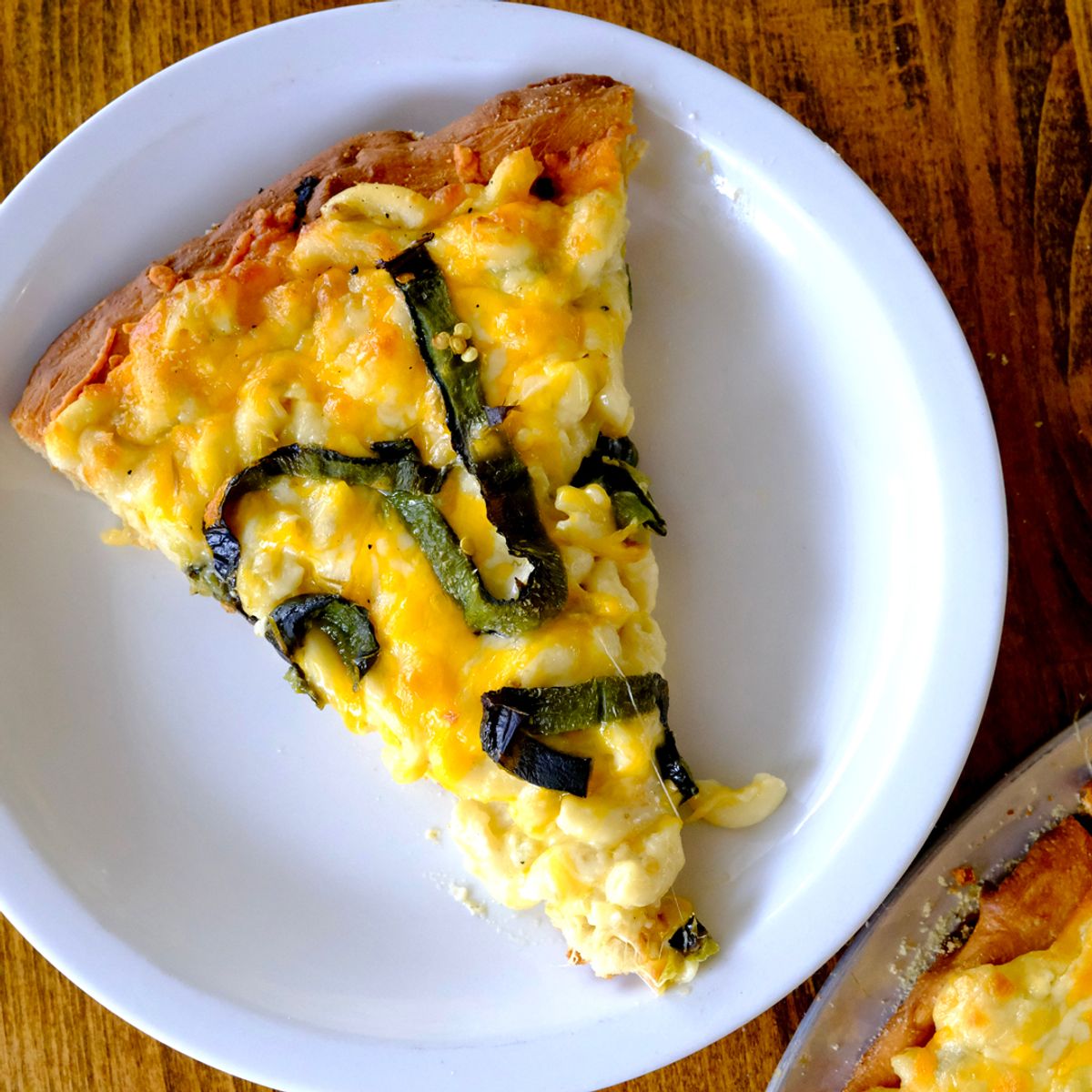 Triple (Mac &) Cheese Pizza @ Barbur World Foods