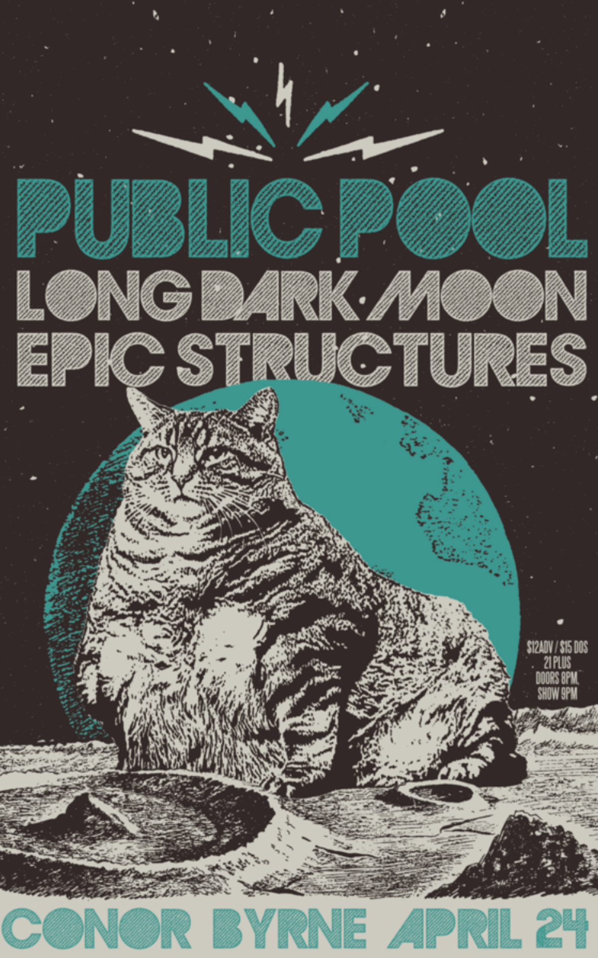 Public Pool + Long Dark Moon + Epic Structures- Live at Conor Byrne Co ...