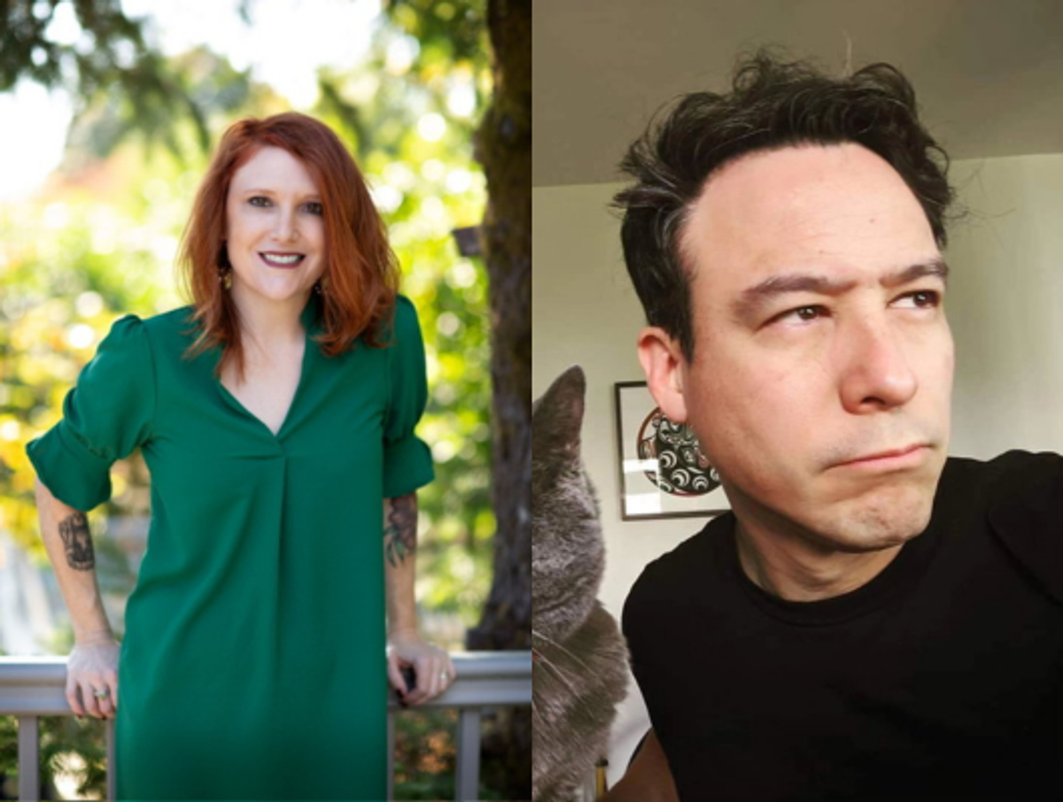 Kathleen Rhodes with Remy Nakamura at Annie Bloom's Books in Portland ...