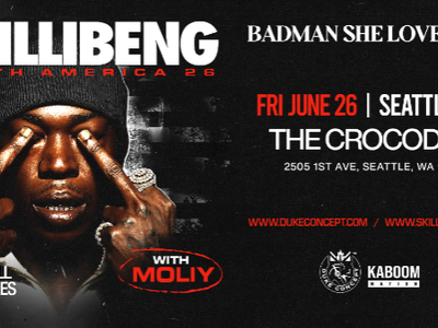 Skillibeng; Badman She Love Tour w/ MOLIY
