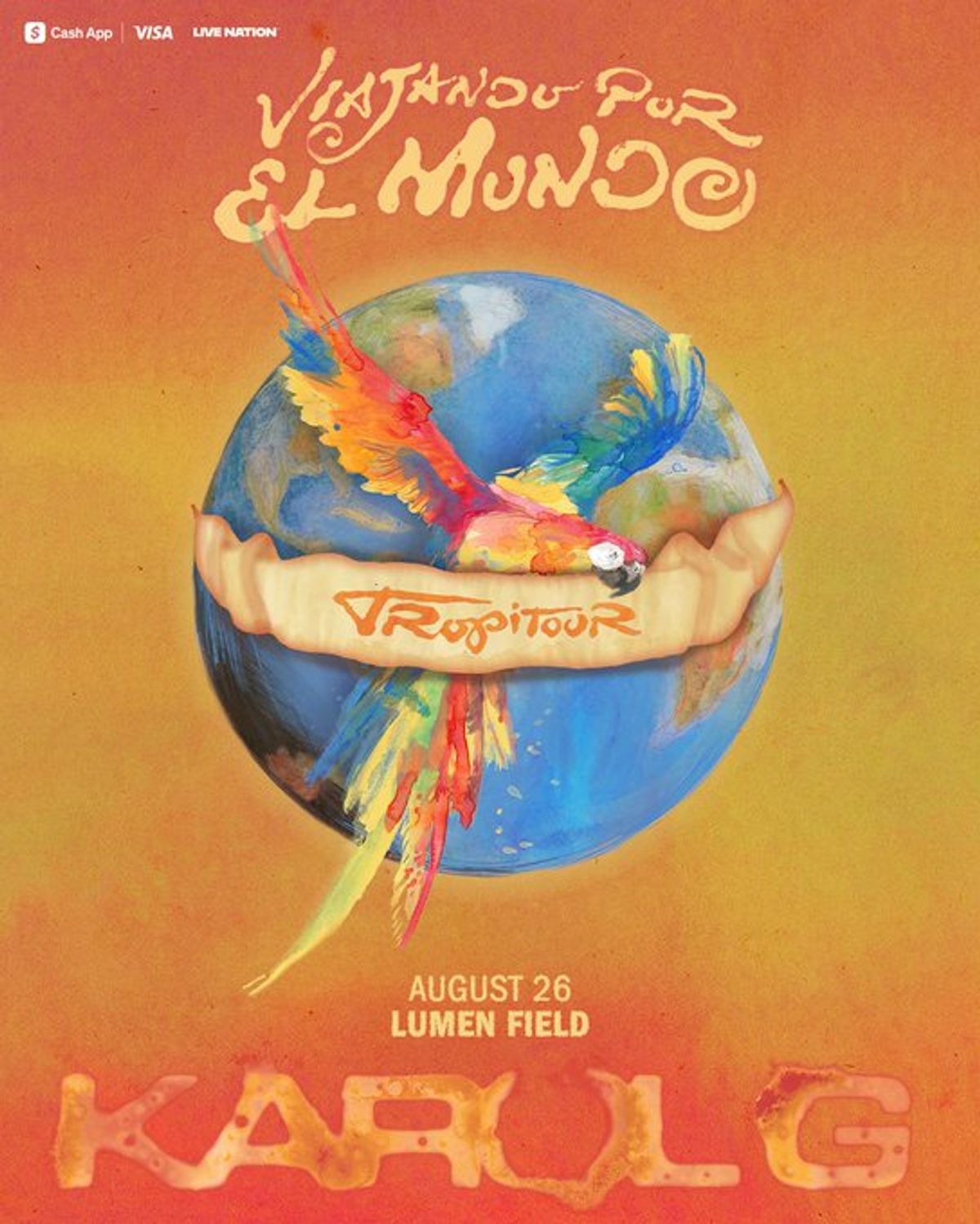 Karol G - Viajando Por El Mundo Tropitour at Lumen Field in Seattle, WA ...