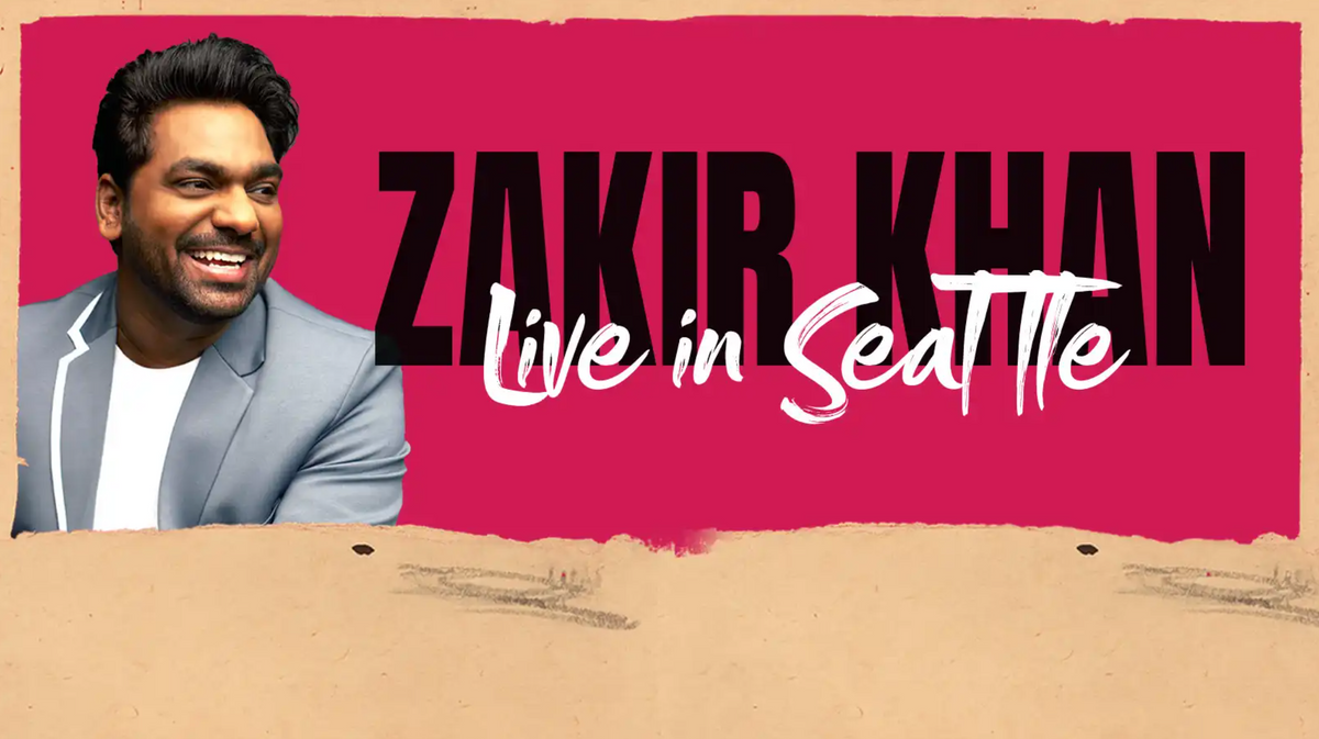 Zakir Khan Live at Climate Pledge Arena in Seattle, WA - Saturday, May ...