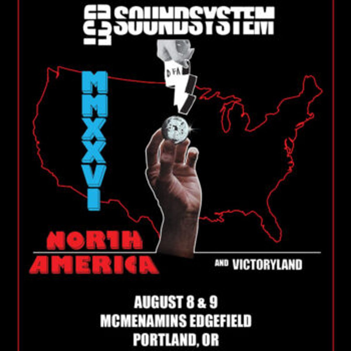 LCD Soundsystem at McMenamins Edgefield in Troutdale, OR