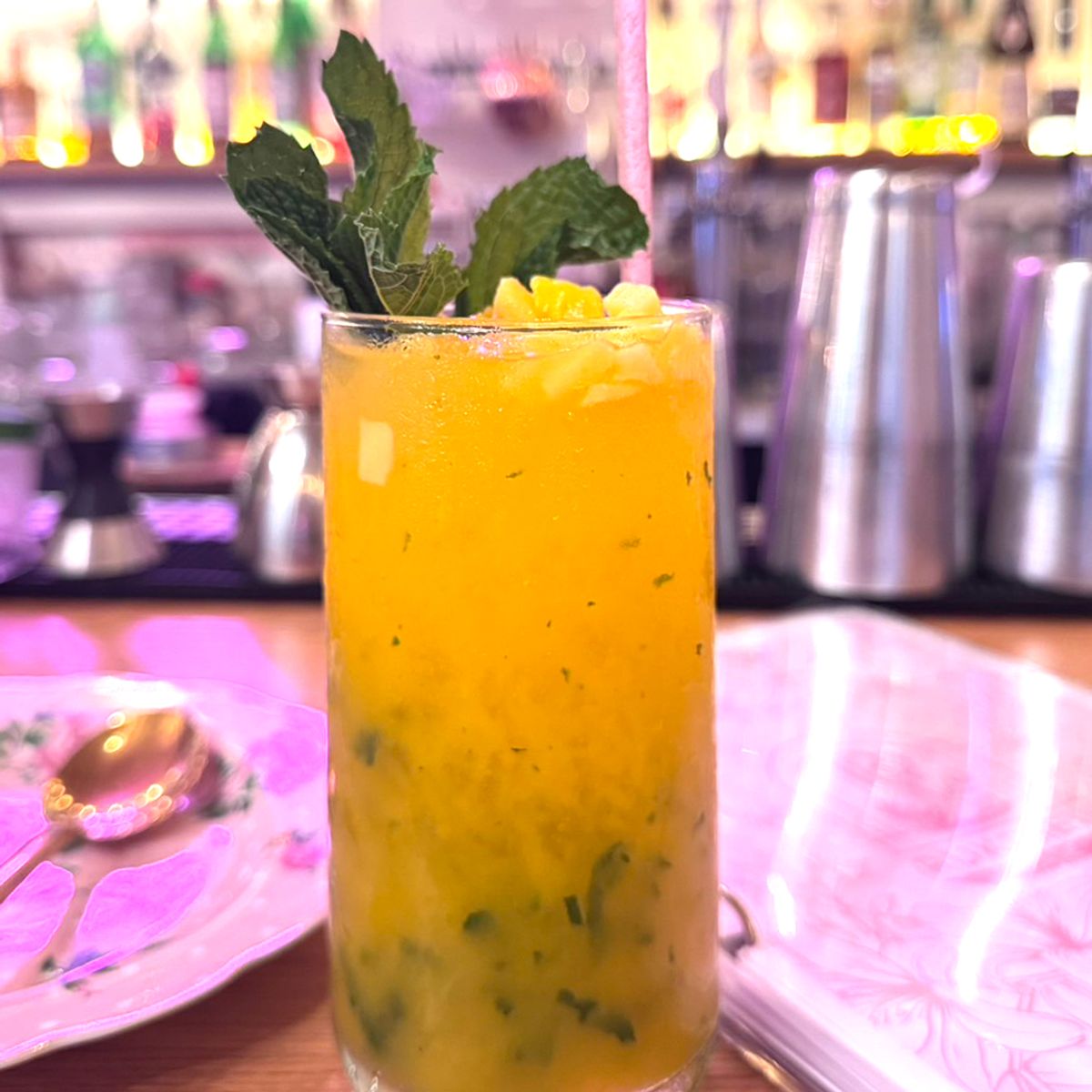 Mango Mojitos @ Rukdiew Cafe