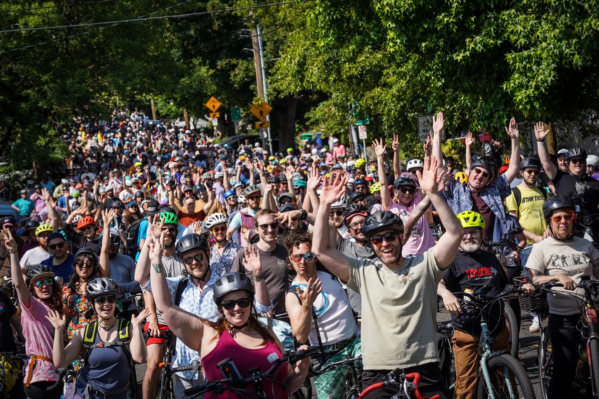 Bike Summer Kickoff Ride at Alberta Park in Portland, Oregon - Monday ...