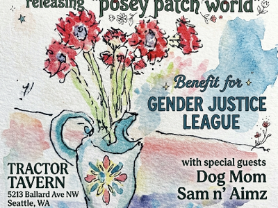 Jean Mann Single Release Show w/ Sam n' Aimz, Dog Mom - Benifitting Gender Justice League