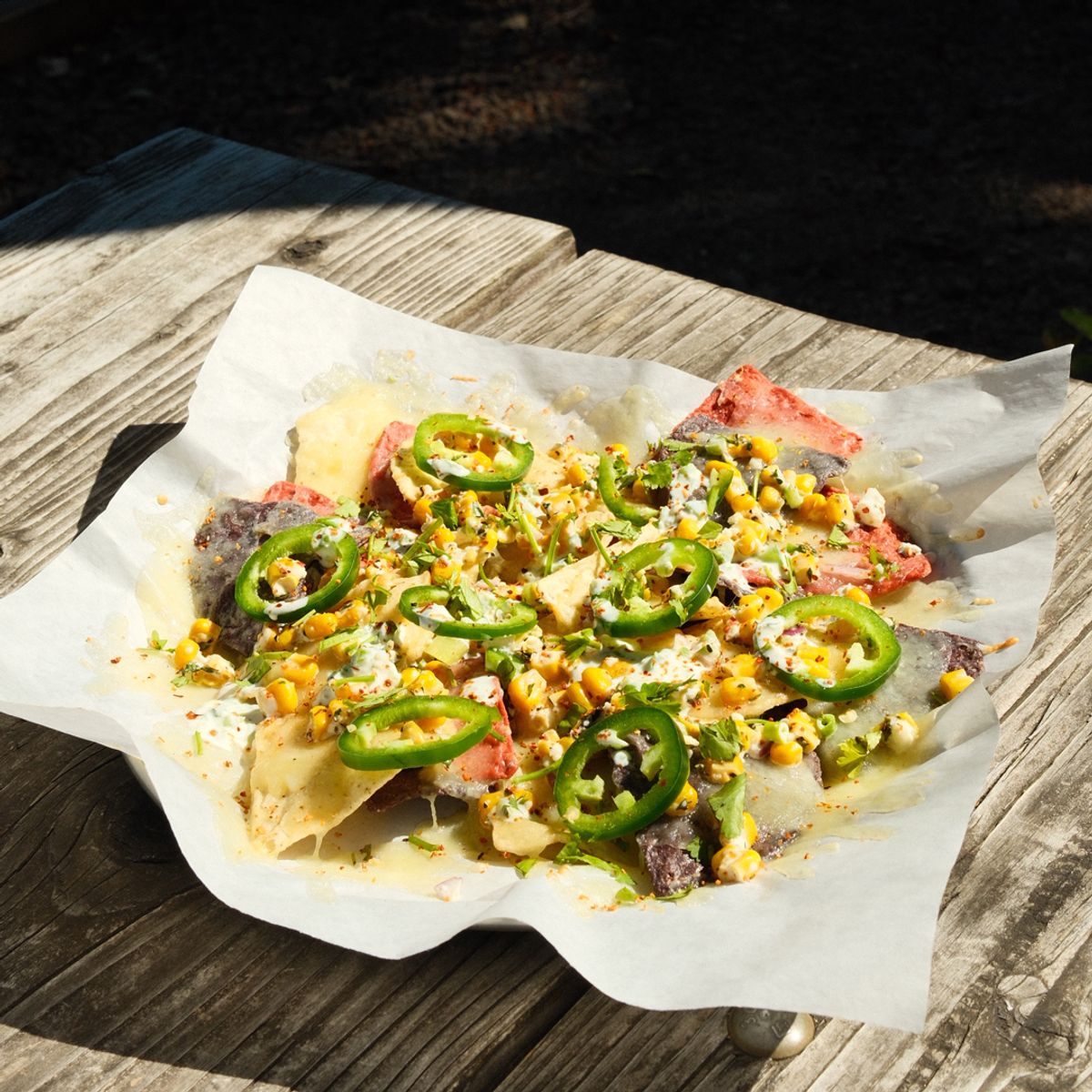 Street Corn Nachos @ Vanguard Brewing Company