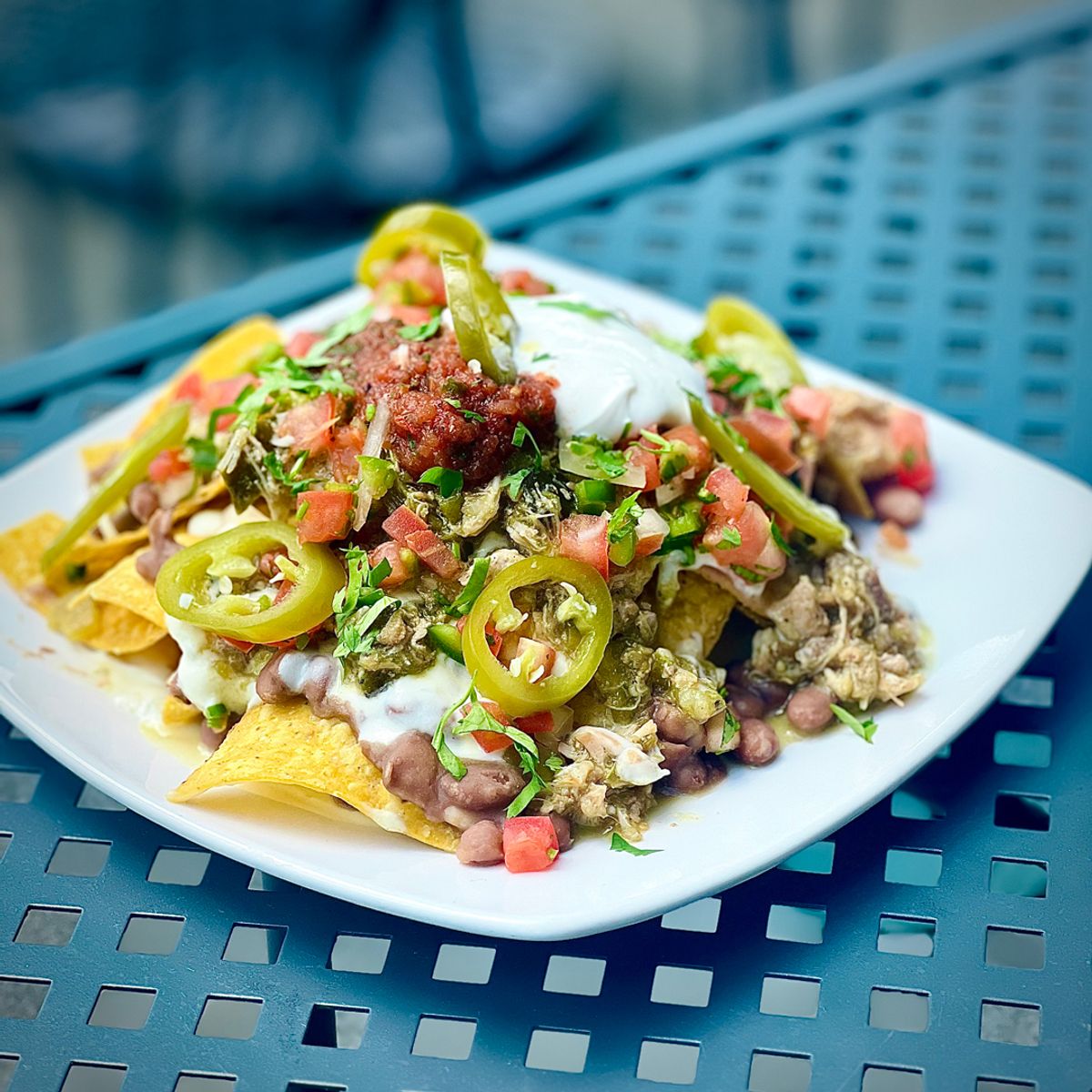 Porklandia Nachos @ Three Mermaids Public House