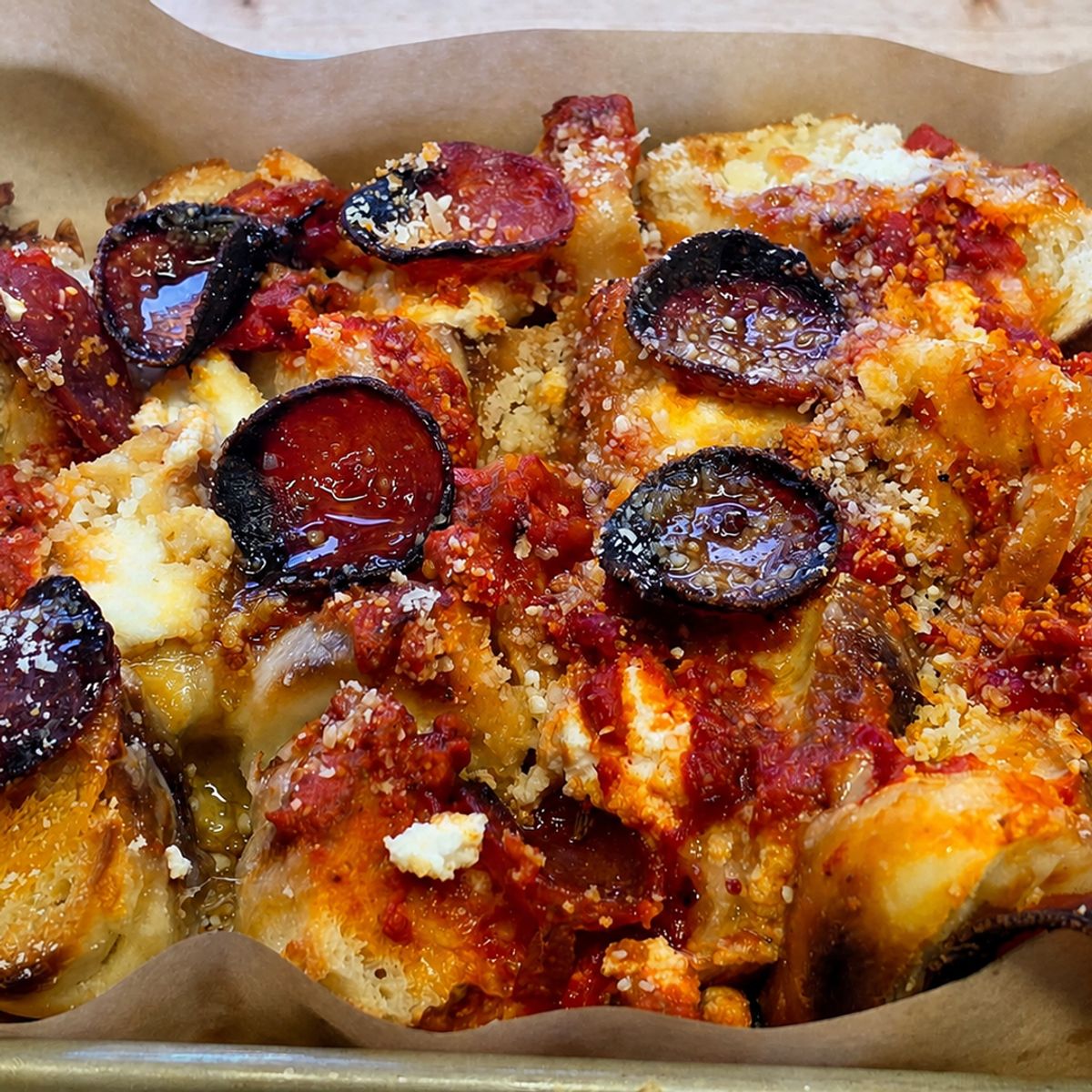 Knot Nachos. Knotchos @ Pizza Machine