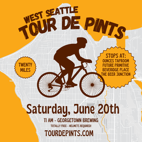 West Seattle Tour de Pints at Ounces in Seattle, WA - Saturday, June 20 ...