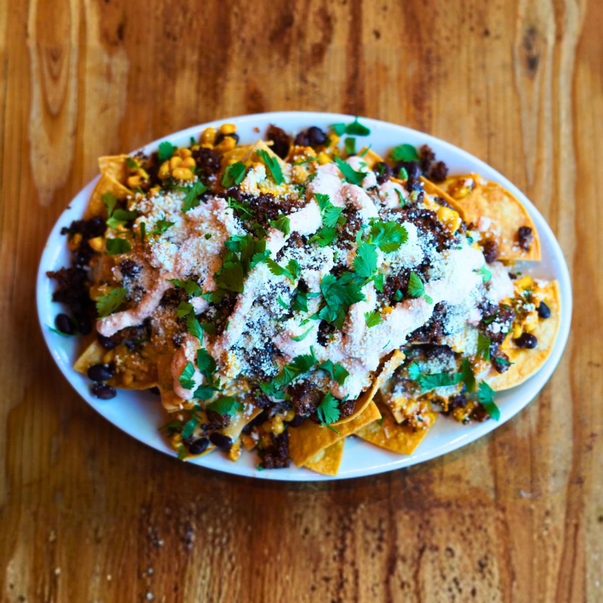 Esquites Nacho @ Fire on the Mountain