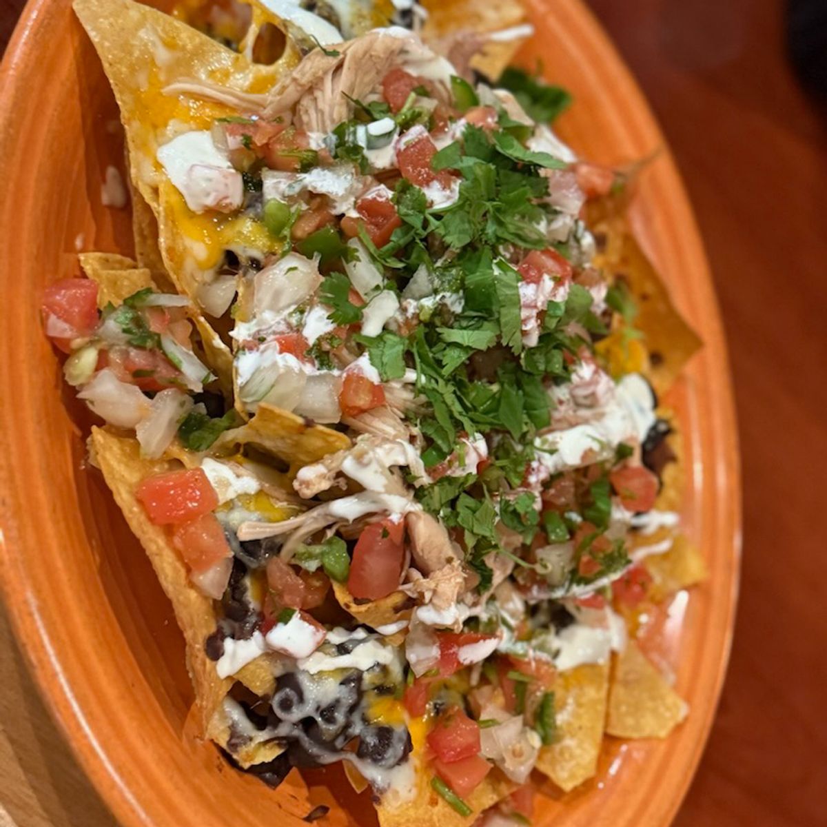 Tinga Chicken Nachos @ Chez José