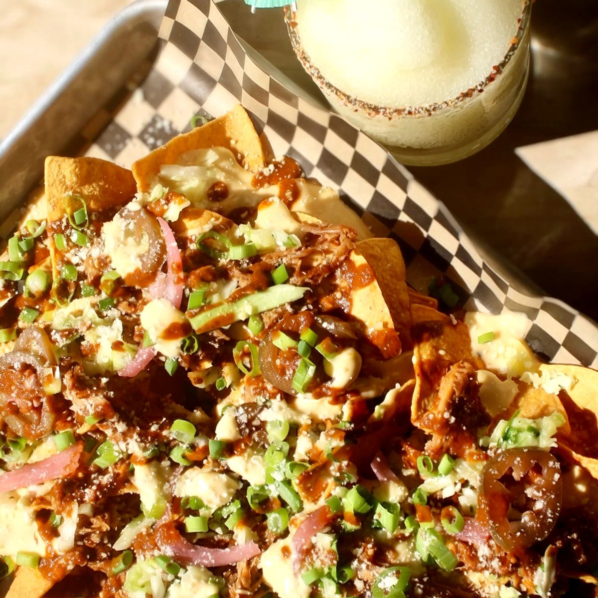 Cochon de Lait Nachos @ Bunk Bar