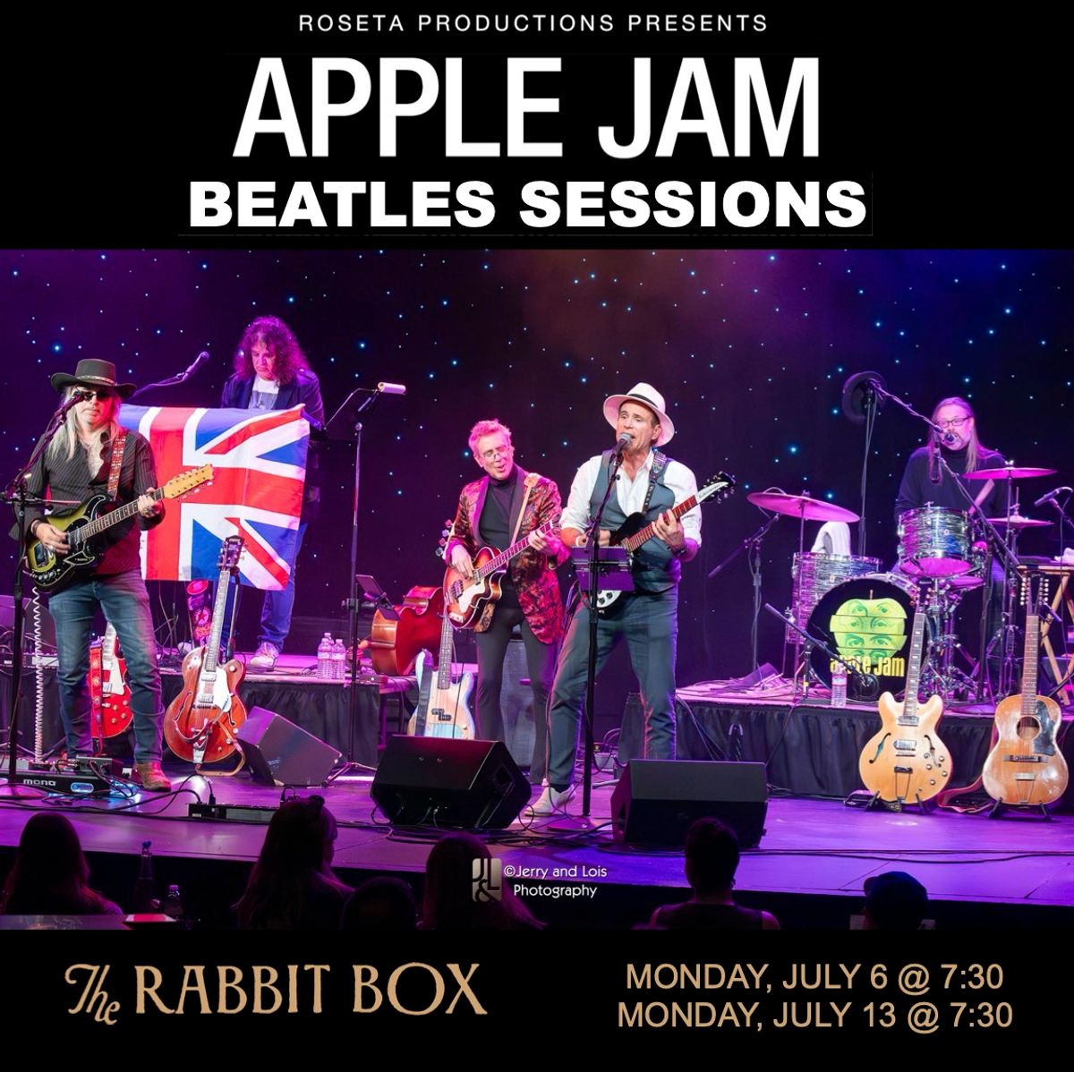 Apple Jam / Beatles Sessions at The Rabbit Box Theatre in Seattle