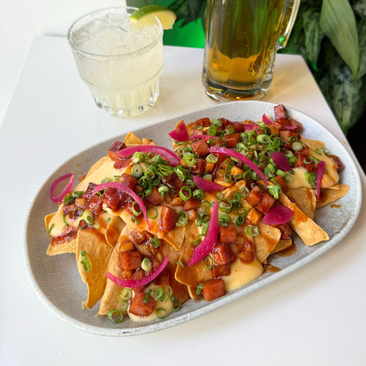 Spam Huli-Huli Nachos @ High Horse at The Bidwell