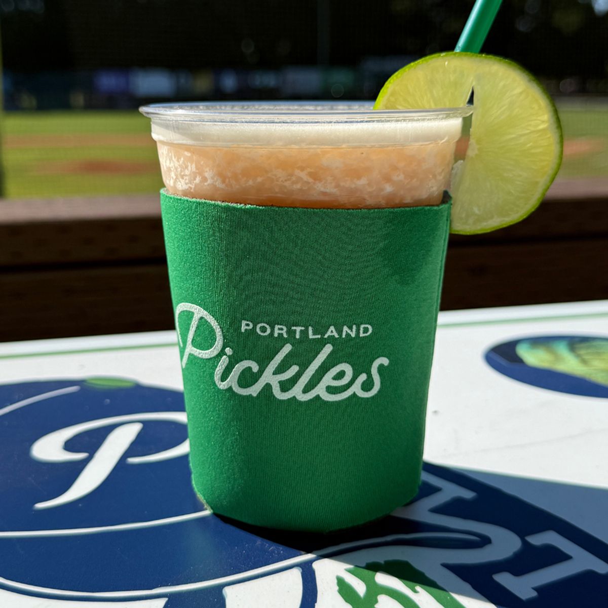 Peach Bourbon Mule @ Walker Stadium