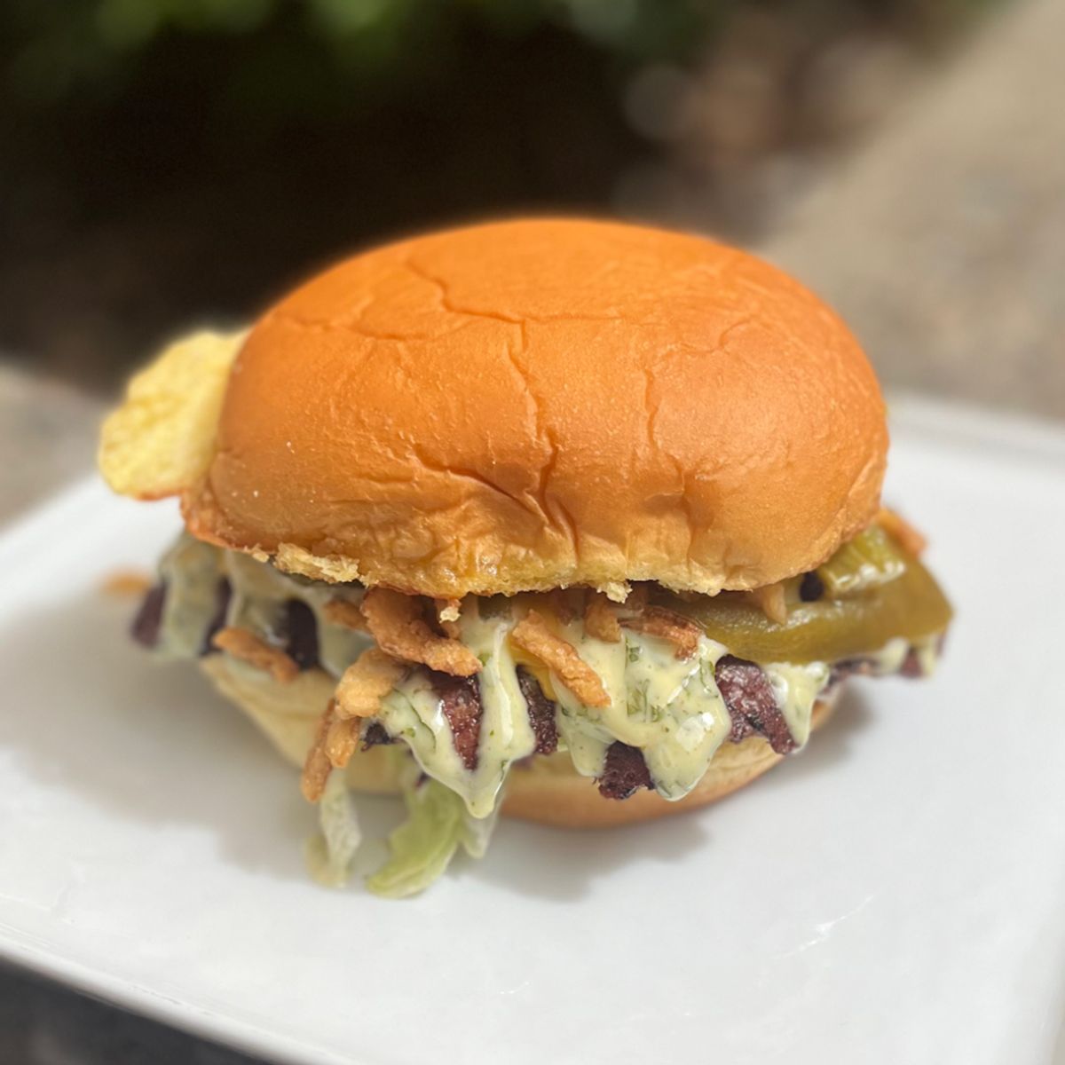 Down the Hatch Burger @ White Owl Social Club