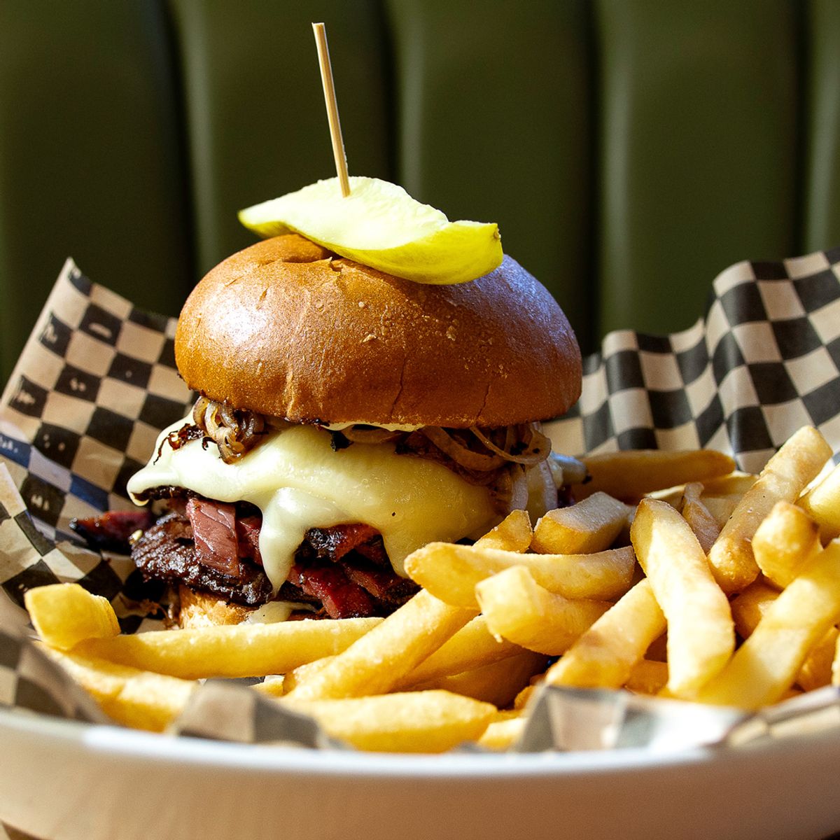 The Pastrami Burger @ The Diner Vancouver