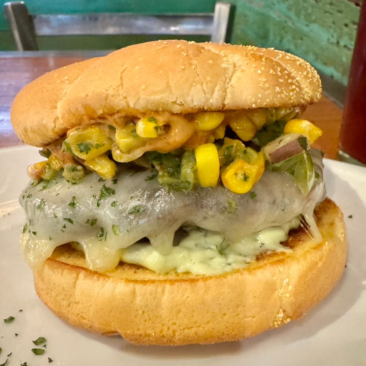 Papi's Chorizo Burger @ Pambiche