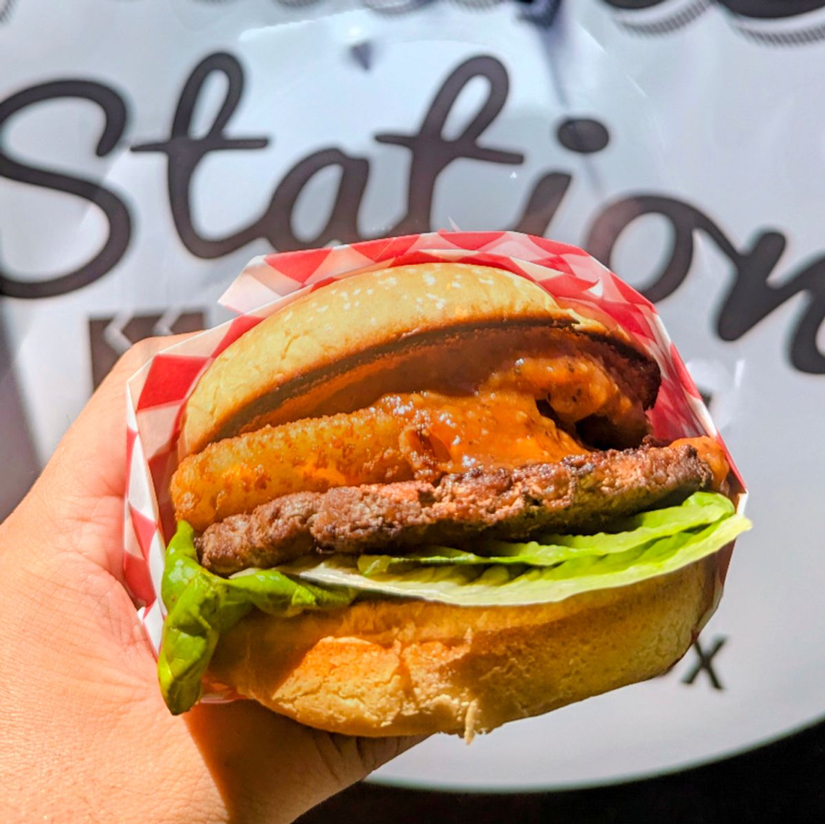 Black Pepper Burger @ Hawker Station PDX