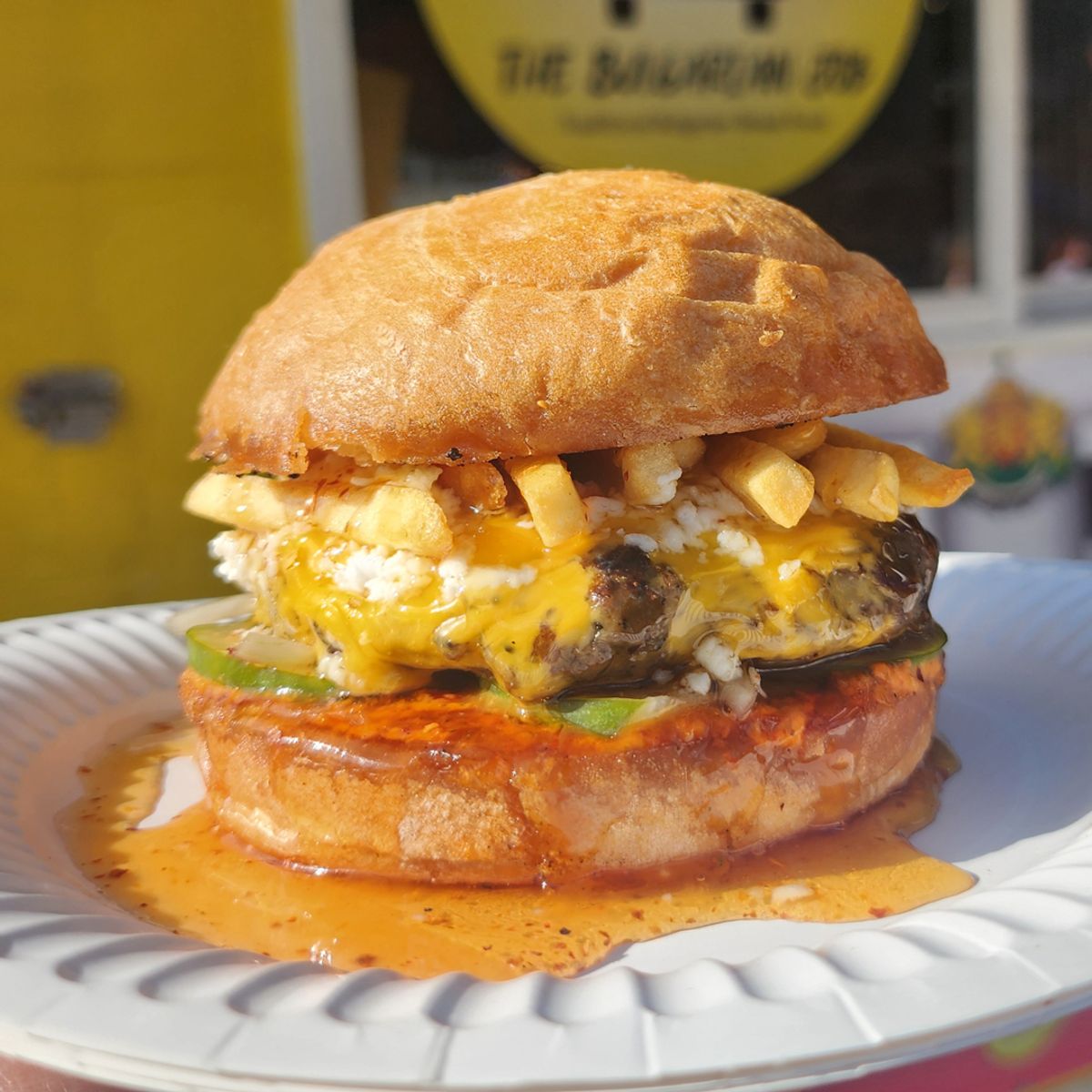 Balkan Dreams Burger @ The Bulgarian Job