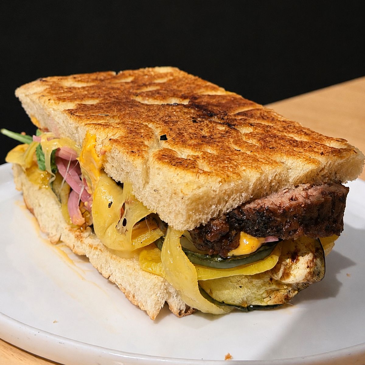 Jelling Meatloaf Melt @ ASL Café (Woodstock Café)