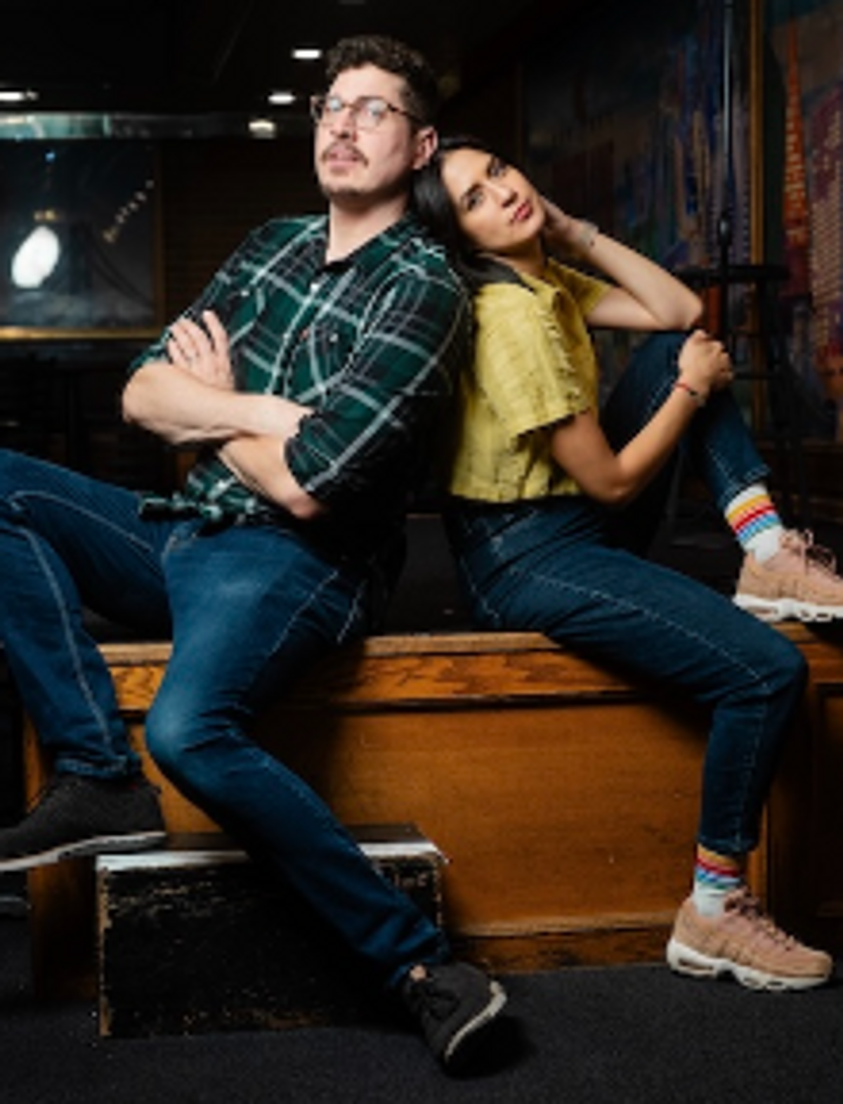 Francesca Fiorentini & Matt Lieb at Helium Comedy Club in Portland ...