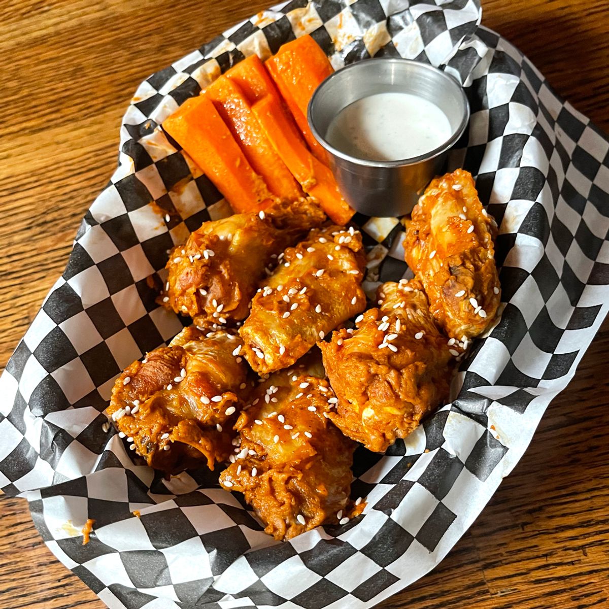 Buffalo Peanut Sauce @ Dublin Pub