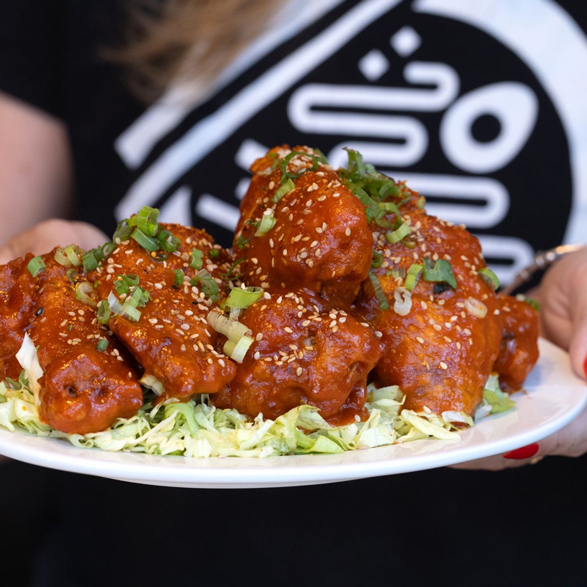 Gochu-Gooey Wings @ Boke Bowl